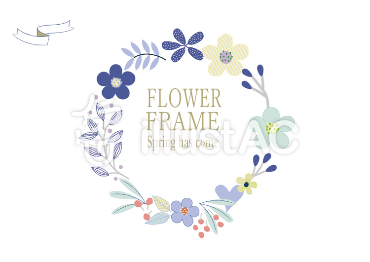 185-花のフレーム