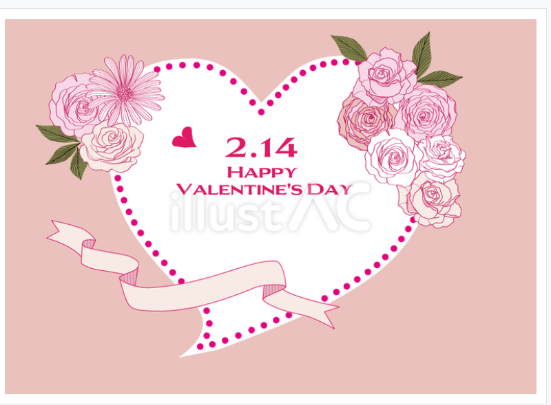 435-バレンタインデー（背景無地）